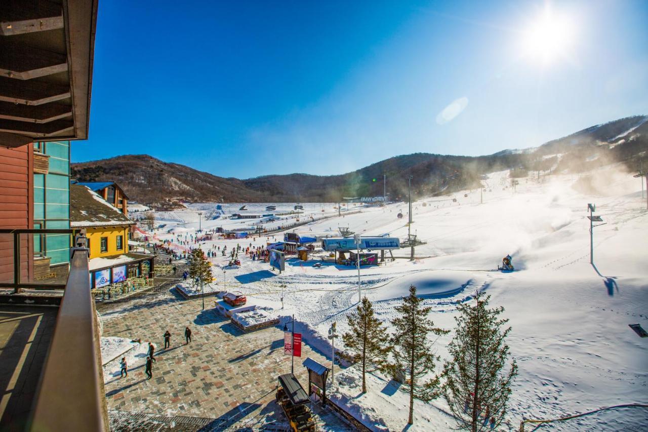 Songhua Lake Qingshan Snow View Apartment Jilin ภายนอก รูปภาพ